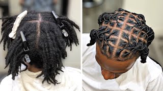 11 Loc Styles amp Retwists  Dreads By Olenda Styles [upl. by Odrick]