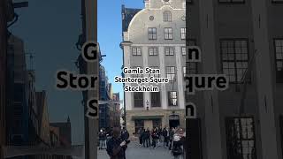 Gamla Stan  Stortorget Square  Stockholm [upl. by Va922]