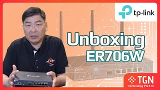 Unboxing TP Link ER706W Wifi6 Router [upl. by Penny344]