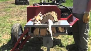 Timberwolf TW 7 Camp Firewood Log Splitter [upl. by Avirt964]