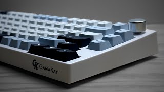 Gamakay TK75 HE Hall Effect Keyboard Sound Test  Magnetic switches [upl. by Patterman969]