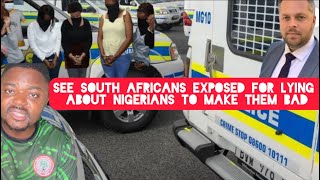 South Africans Exposed for Lying about Nigerians selling unwanted Powder in South Africa to children [upl. by Nahij668]