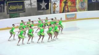 Spring Cup 2013  Valley Bay Synchro  Short Program [upl. by Adyaj]