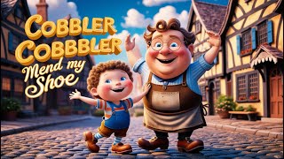 Cobbler Cobbler Mend My Shoe I irsamuneebkids I Nursery Rhymes amp Kids Songs [upl. by Vil]