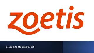 Zoetis NYSE ZTS  Q3 2023 Earnings Call [upl. by Eiramyma]