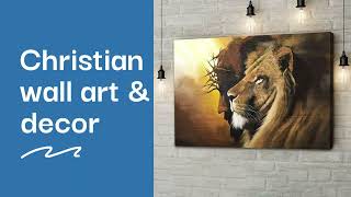 Christian Wall Art amp Decor  Christ Follower Life [upl. by Dwane]