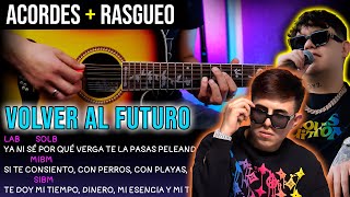 Volver al Futuro ☄️ Oscar Maydon x Junior H  Tutorial Guitarra  Acordes🎸 [upl. by Ramses]