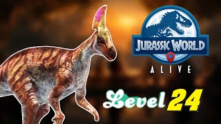 Finally I upgrade 24 level to the 🔥 OLOROTITAN 🔥  Jurassic world alive  V38 [upl. by Marino167]