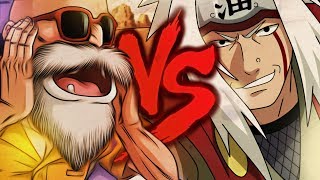 Mestre Kame VS Jiraiya  Duelo de Titãs [upl. by Arod423]