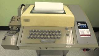 Teletype Sound [upl. by Foley34]