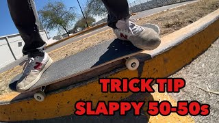 Como Hacer Slappy 5050 Grinds BS amp FS  Trick Tip [upl. by Ha]