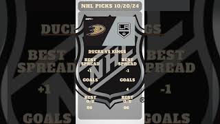 Kings vs Ducks Prediction 102024  NHL Picks Today 102024  Best NHL Bets [upl. by Stewardson953]