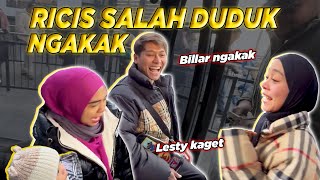 Waduh RICIS SALAH DUDUK DEKET BILLAR lesty kaget Ngakak semuaa [upl. by Clerk368]