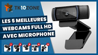 Les 5 meilleures webcams full hd avec microphone [upl. by Haze78]