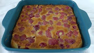 Recette du Clafoutis aux framboises [upl. by Erland]