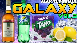 GALAXY MIX Emperador Light Pinoy Cocktail Tang Grapes Ft JuanE of 8 BALLIN  Alak Tutorials 251 [upl. by Euqinad565]