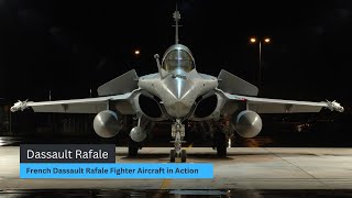 French Dassault Rafale Fighter Aircraft in Action [upl. by Sarena70]