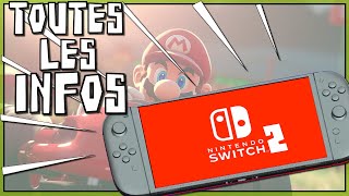 SWITCH 2 TOUTES LES INFOS AVANT LANNONCE Design Specs Date Puissance [upl. by Aindrea]