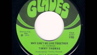 Timmy Thomas  Why Cant We Live Together 1973 [upl. by Ninehc]