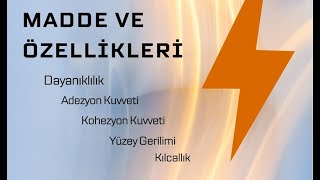 TYT Fizik  Madde ve Özellikleri 2Bölüm  Kürşat Doğan Şahin  2025 [upl. by Aileek]