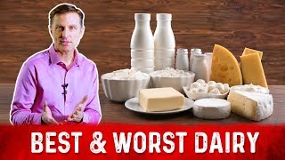 Best and Worst Dairy Milk Products – DrBerg on Dairy Products [upl. by Ahsirkal385]