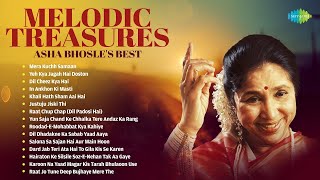 Melodic Treasures  Asha Bhosle  Best Songs  Dil Cheez Kya Hai  Mera Kuchh Samaan  Rat Chup Chap [upl. by Celle]