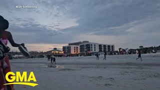 Florida authorities crack down after shooting on Jacksonville Beach [upl. by Montford90]