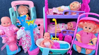 20 Minutes Satisfying with Unboxing Cute Doll Stroller Toys，Doctor Ambulance Playset  Review Toys [upl. by Jerrol268]