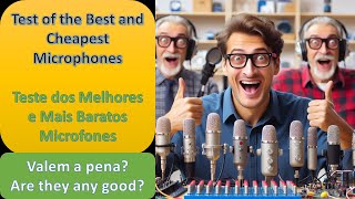 Teste dos 4 Melhores e Mais Baratos Microfones que pode encontrar J88 ME6S Fifine M6 e Zealsound [upl. by Gitt]