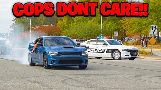 Morrisville Cars amp Coffee Pullouts amp Full Sends COPS DONT CARE  November 2024 [upl. by Torruella]