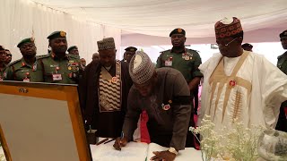 Massive Crowd Dignitaries pay condolence Visit to residence of late Army Chief [upl. by Ainehs]