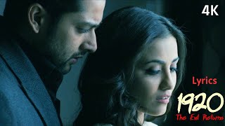 Apnaa Mujhe Tu Lagaa Lyrics  Sonu Nigam  Aftab Shivdasani Tia Bajpai  Shakeel Azmi  Chirantan B [upl. by Macmahon]