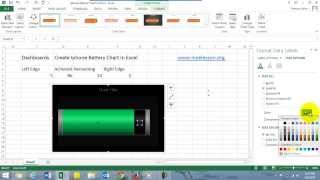 Excel Dashboards For Beginners  Iphone Battery Chart In Excel [upl. by Llerehc]