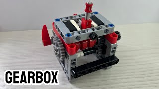 Fourspeed gearbox from Lego technician [upl. by Jeannette]