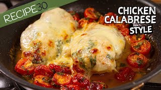 CHICKEN CALABRESE STYLE  By RECIPE30com [upl. by Shulins]