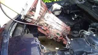 BMW E31 840CI EV Conversion 11  Motor Install [upl. by Torto]