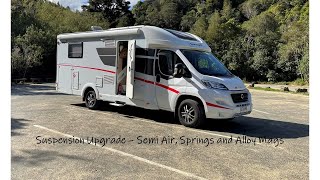 Suspension Upgrade to Fiat Ducato campervan [upl. by Cyprian]