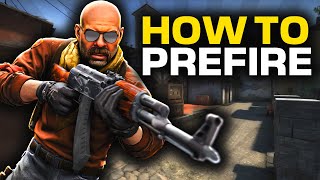 HOW TO PREFIRE IN CSGO Preaiming amp Crosshair Placement [upl. by Herzen]