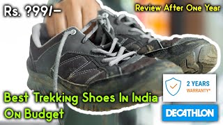 Best trekking shoes in India under 1000 rupees  Best trekking shoes for Sahyadri [upl. by Vachill]