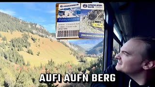 Ausflug auf den Wendelstein mit der Zahnradbahn zum 10HochzeitstagTeil 1 [upl. by Airreis]