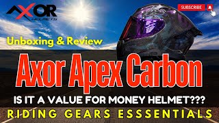 Axor Apex Carbon Fibre Helmet  Premium Protection amp Style  Is It Worth the Hype [upl. by Aiuqet]