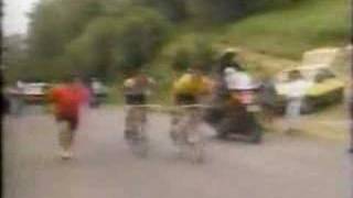 1985 Tour de France  Climb to Luz Ardiden [upl. by Syned]