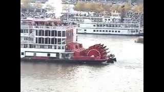 Mississippi Queen Cincinnati Ohio 1 [upl. by Ahras226]