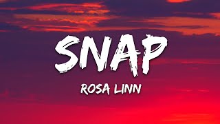 Rosa Linn  SNAP Lyrics [upl. by Dasa]