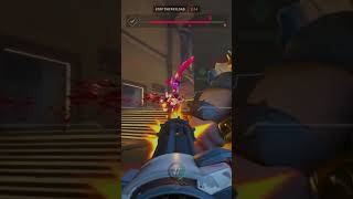 Bastion grenade Vs high ground overwatch2 blizzardoverwatch gaming blizzard ow2 [upl. by Checani]