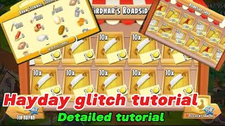 Hayday glitch tutorial 2024  Easier way to doubled items😍 games viralvideo gaming [upl. by Dammahom]