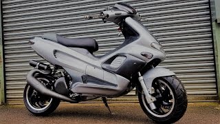 Gilera Runner SRT 183 THE GREY ONE pt1 [upl. by Joline157]