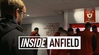 Inside Anfield Liverpool 30 Southampton  TUNNEL CAM [upl. by Nosde934]