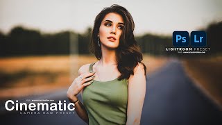 Cinematic Color Tone Preset 2024 । Photoshop Tutorial [upl. by Schapira686]