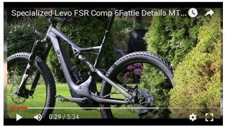 Specialized Levo FSR Comp 6Fattie Details MTB Pedelec [upl. by Ahrat]